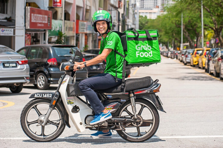 grab grabfood p-hailing delivery riders