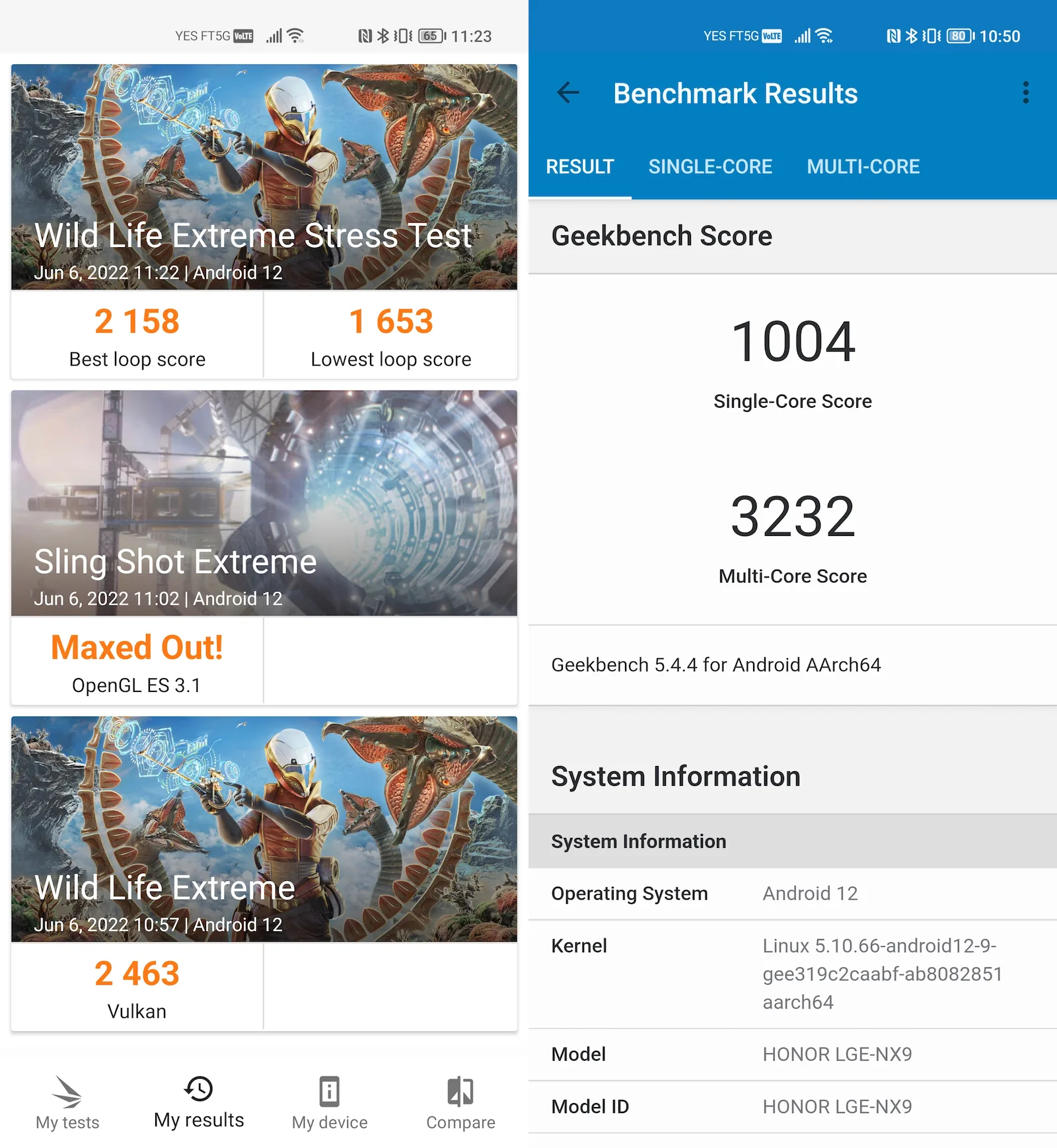 honor magic4 pro benchmarks