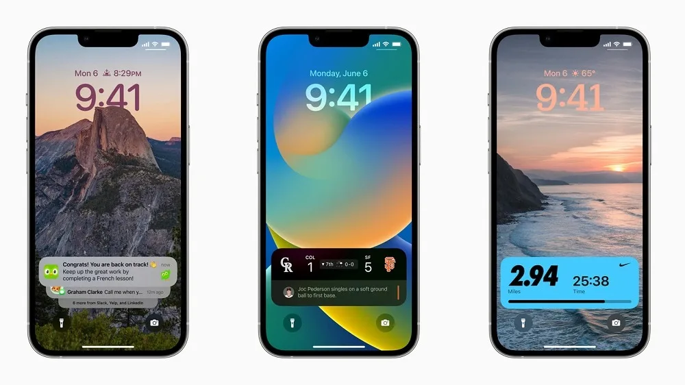 iOS 16 notifications and Live Activities