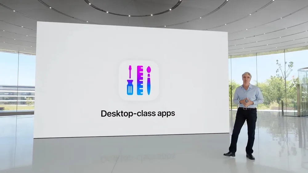 iPadOS 16 desktop-class apps
