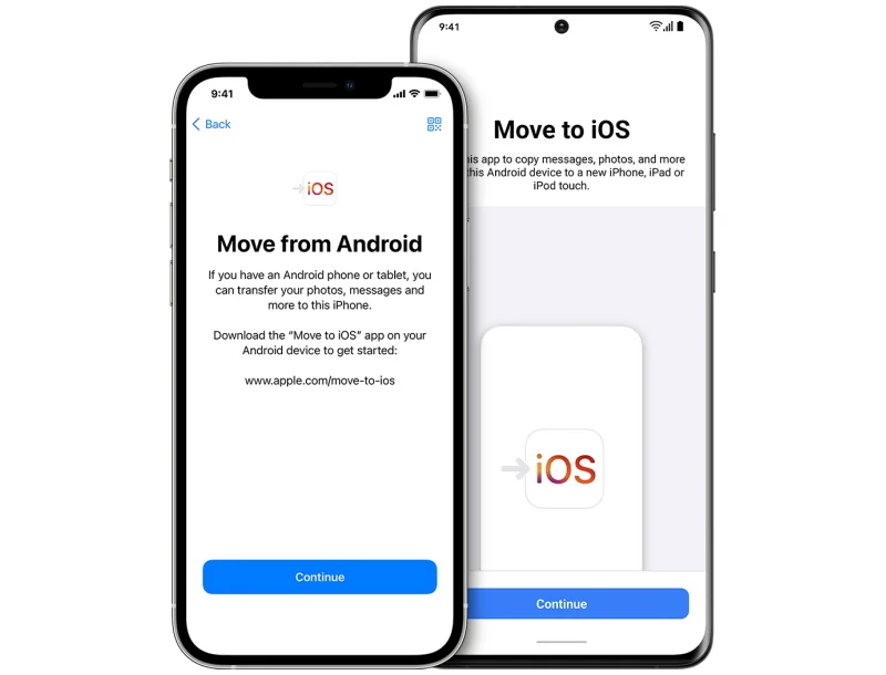 Move to iOS Android app