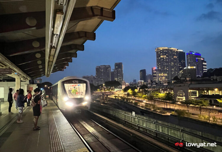 rapid kl express bus busses evening peak hour congestion LRT stations merdeka service disruption
