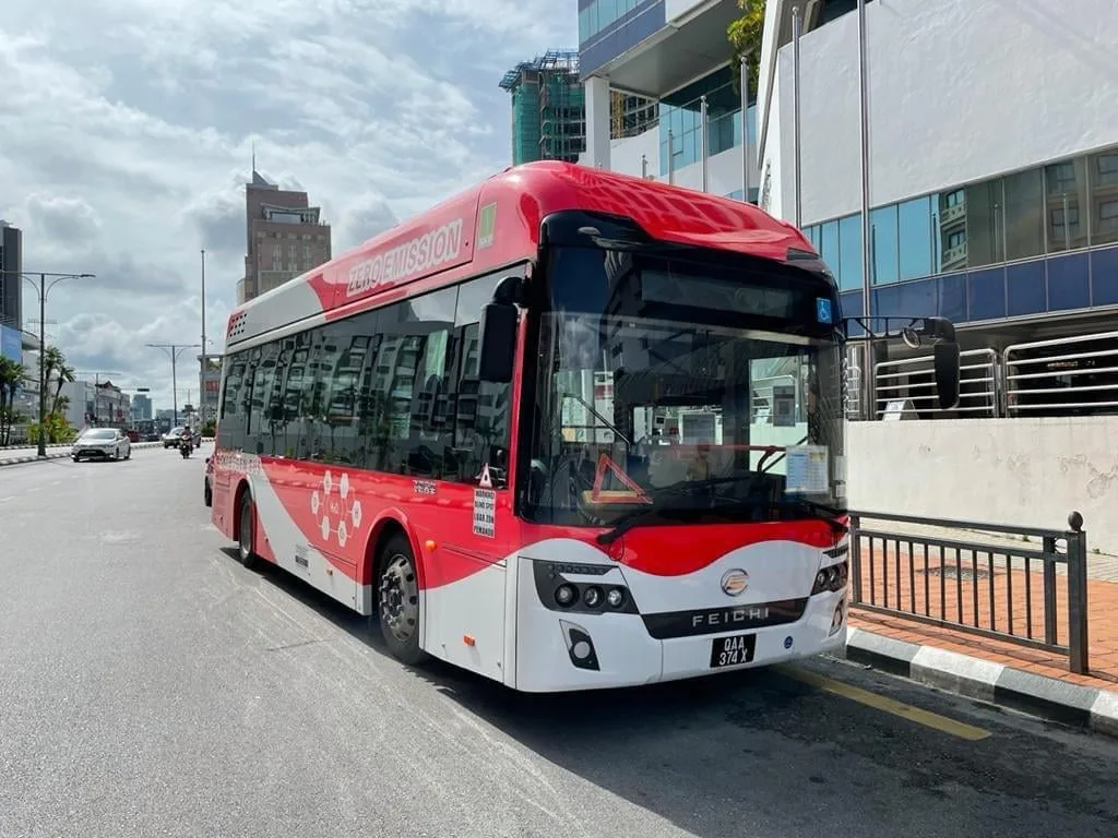 sarawak hydrogen bus