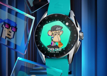tag heuer connected calibre e4 smartwatch nft support