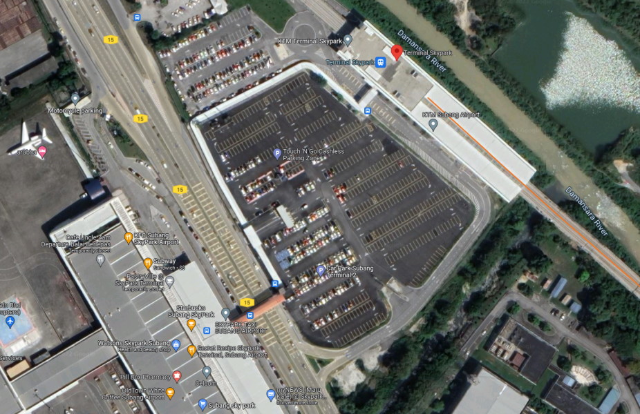 Terminal Skypark Google Maps