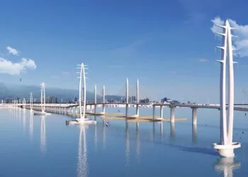 tnb penang overhead line transmission monopole towers