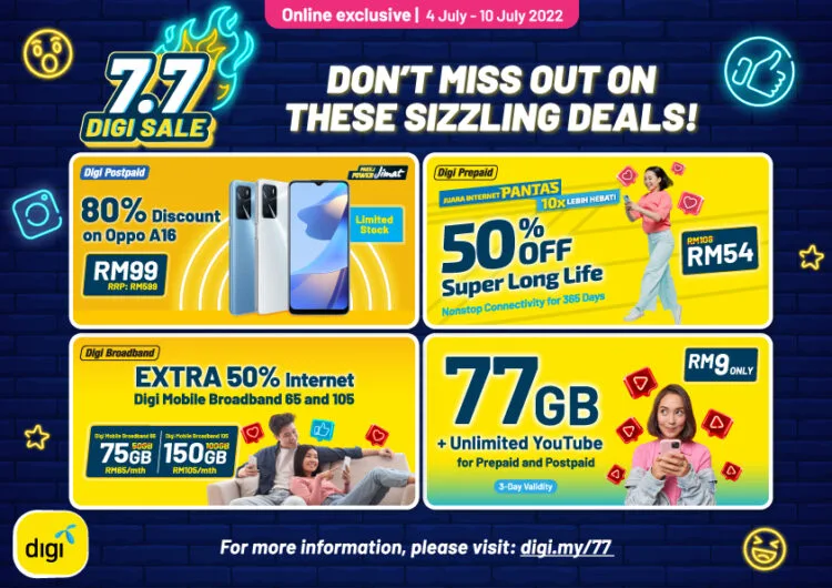 7.7 Digi Sale