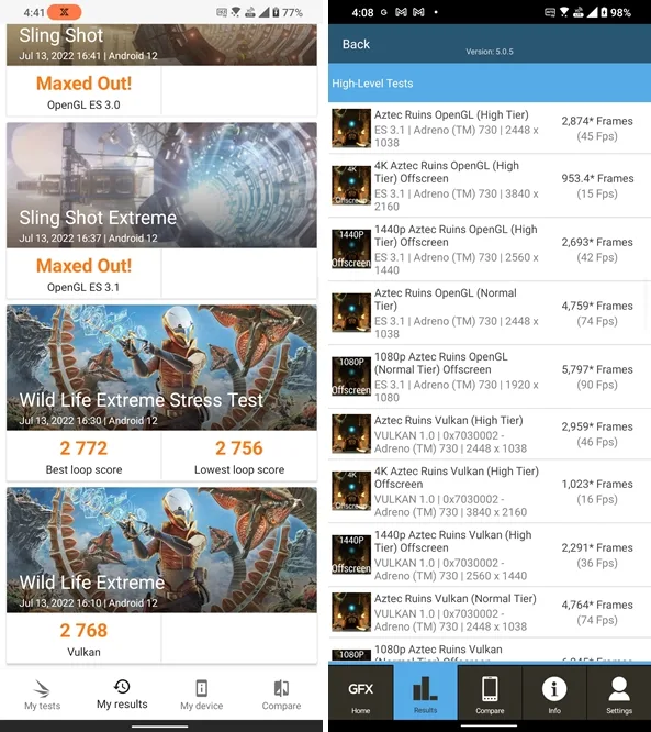 ASUS ROG Phone 6 benchmarks