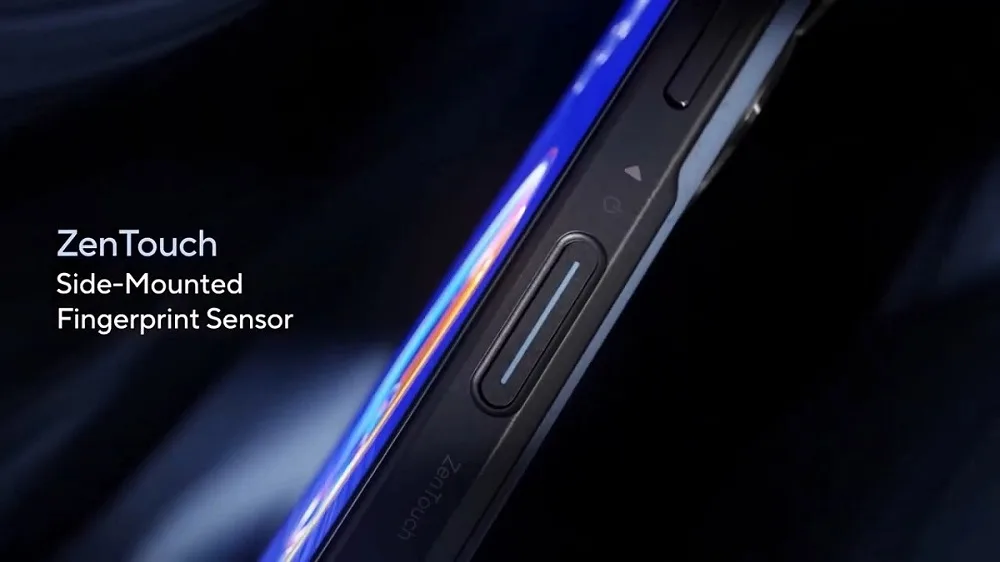 ASUS Zenfone 9 side mounted
