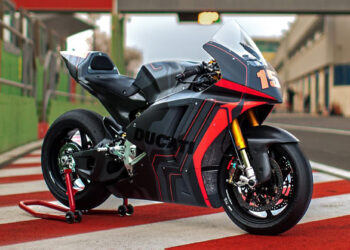 Ducati MotoE V21L Prototype Electric Motorcycle