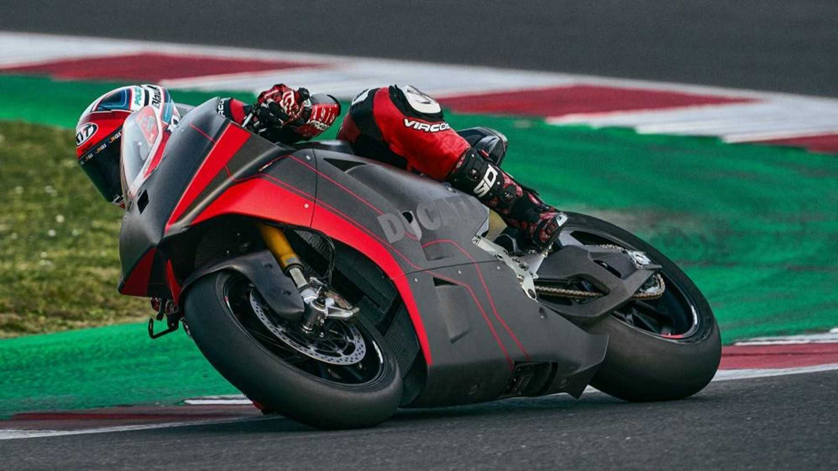 Ducati MotoE V21L Prototype Electric Motorcycle 6
