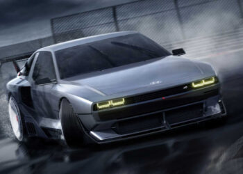Hyundai N Vision 74 Concept Hydrogen Electric Hybrid Performance Car