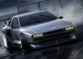 Hyundai N Vision 74 Concept Hydrogen Electric Hybrid Performance Car