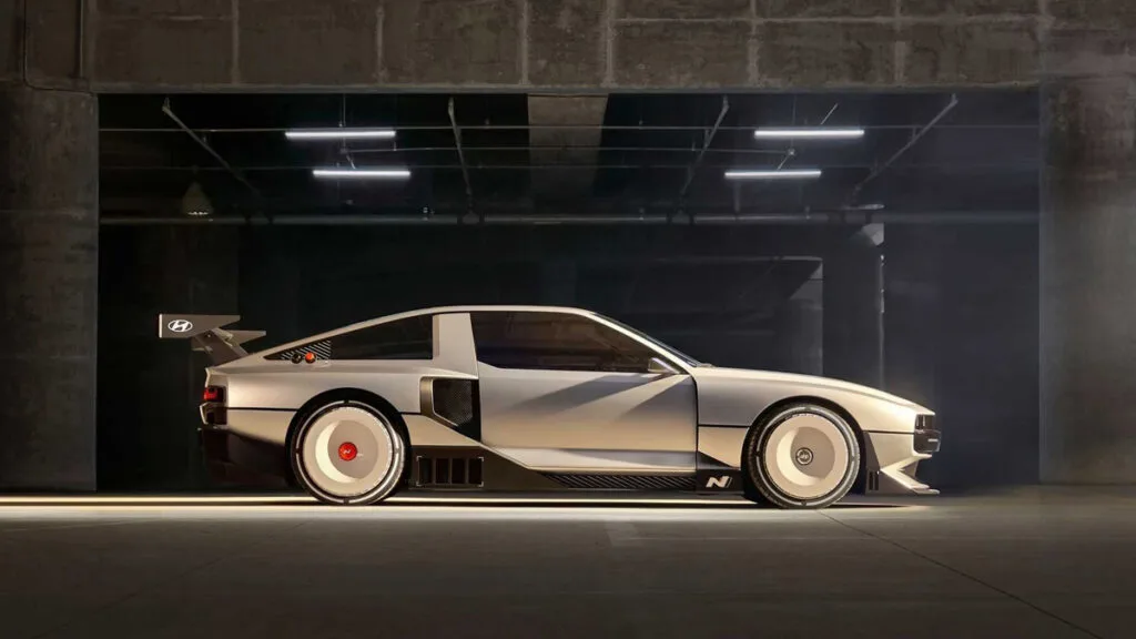 Hyundai N Vision 74 Concept Hydrogen Electric Hybrid Performance Car