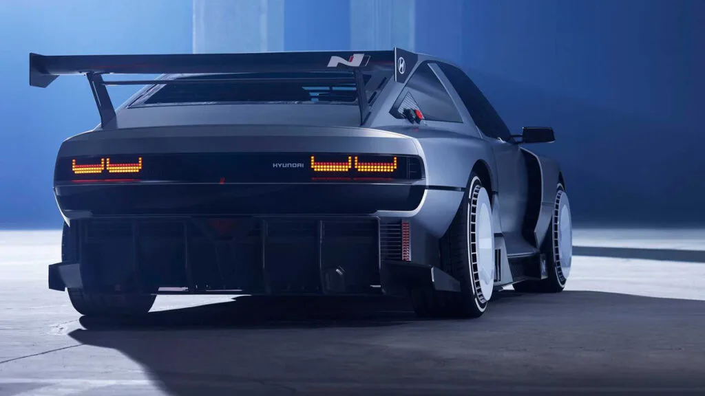 Hyundai N Vision 74 Concept Hydrogen Electric Hybrid Performance Car