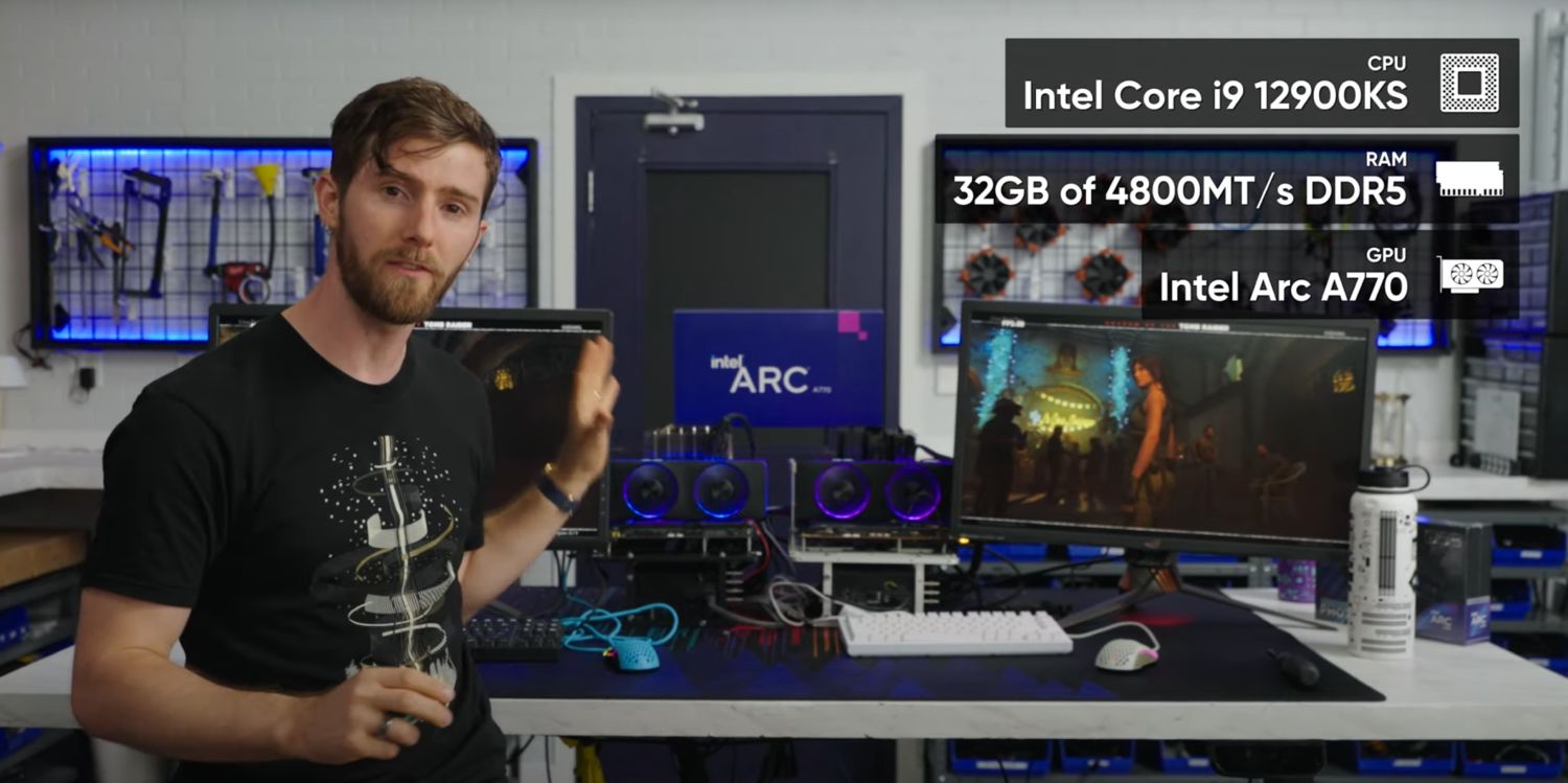 Performances de la carte graphique Intel ARC A770 illustrées