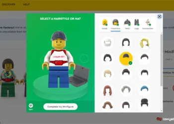 LEGO Custom Minifigure Factory Online Tool
