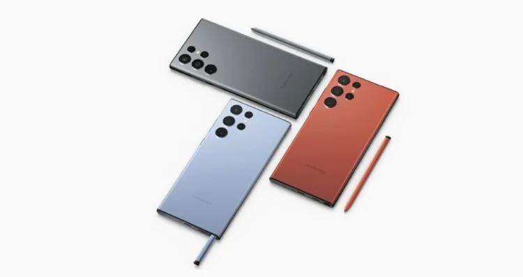 Samsung Galaxy S22 Ultra New Colours July 2022