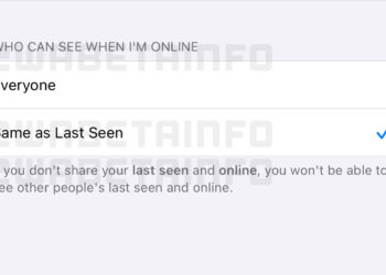 WhatsApp Online Status