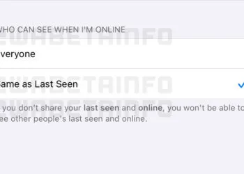WhatsApp Online Status