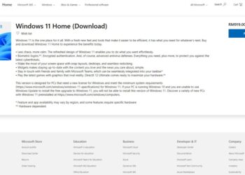 Windows 11 Home Malaysia