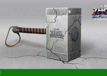 Xbox Series X Thor Love and Thunder Mjolnir