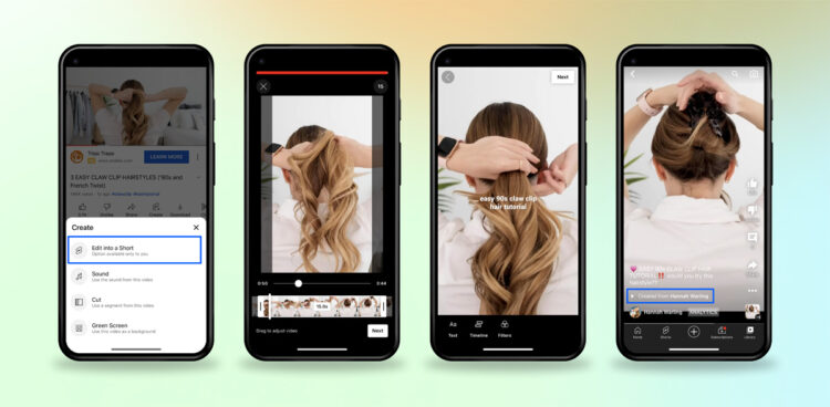 YouTube Shorts tool clips video app feature