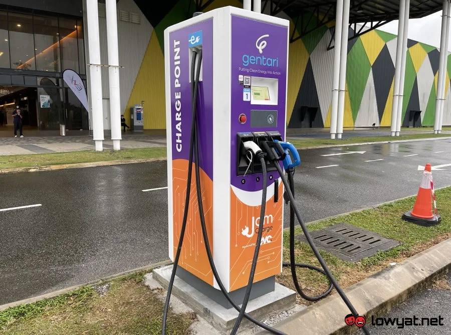Gentari JomCharge EV Fast Charger - Setia City Convention Centre