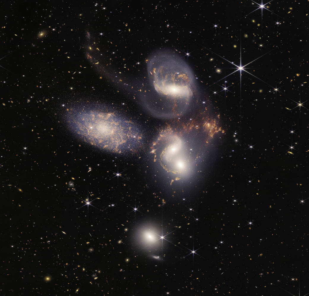 james webb space telescope JWST Stephan’s Quintet