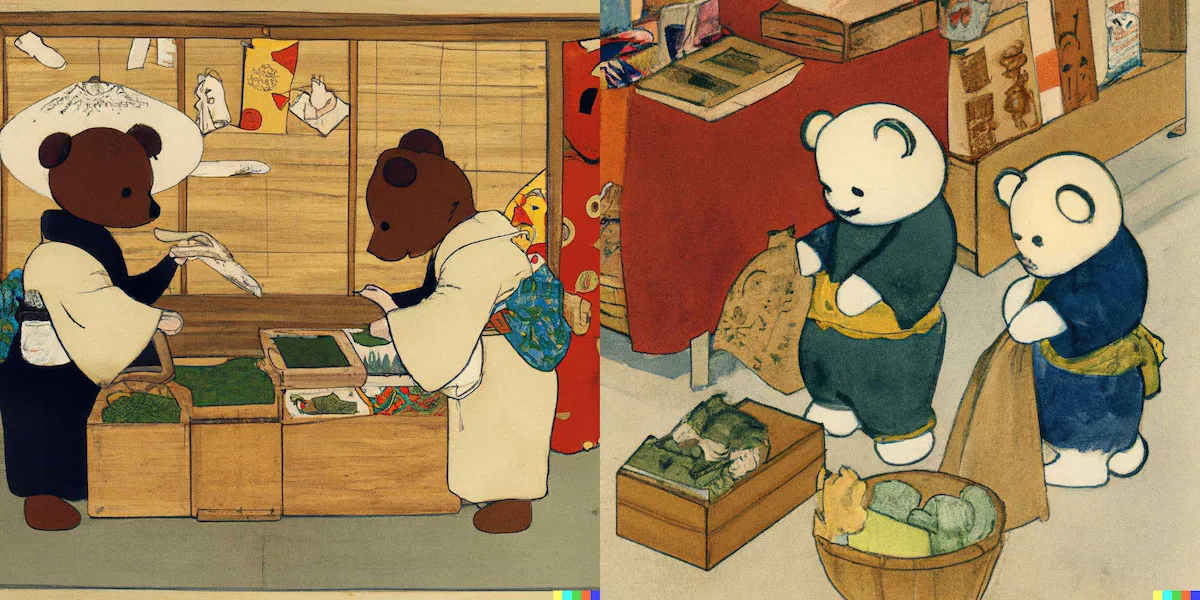 openai dall-e teddy bears