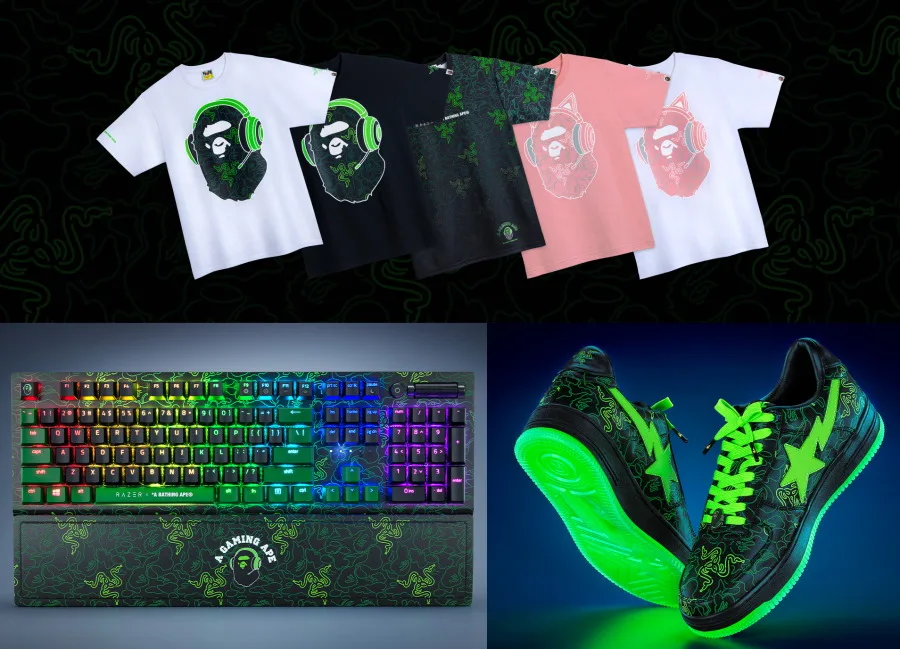 Razer x BAPE A Gaming Ape 2.0 Collection