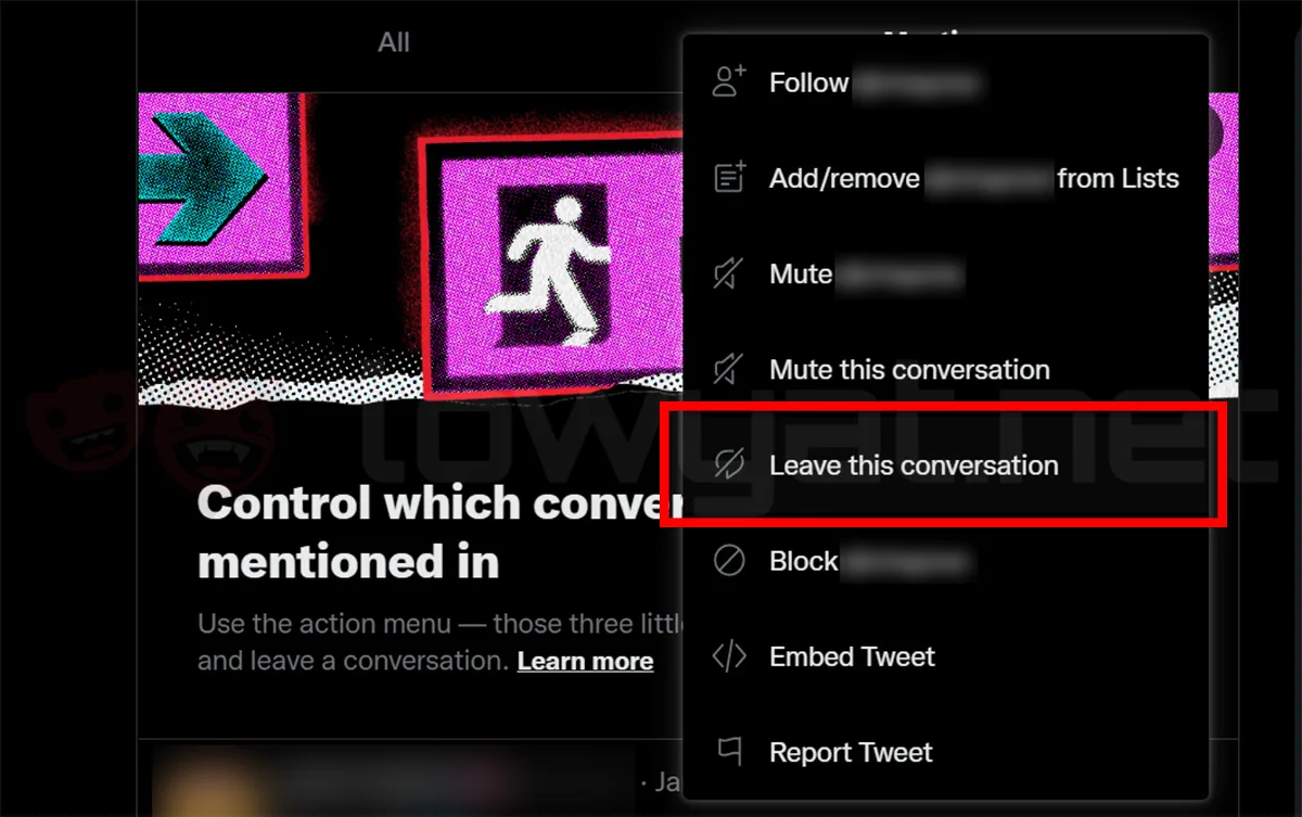 twitter unmention available to all users