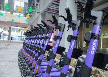 Beam Mobility Malaysia Merdeka Promo e-scooter