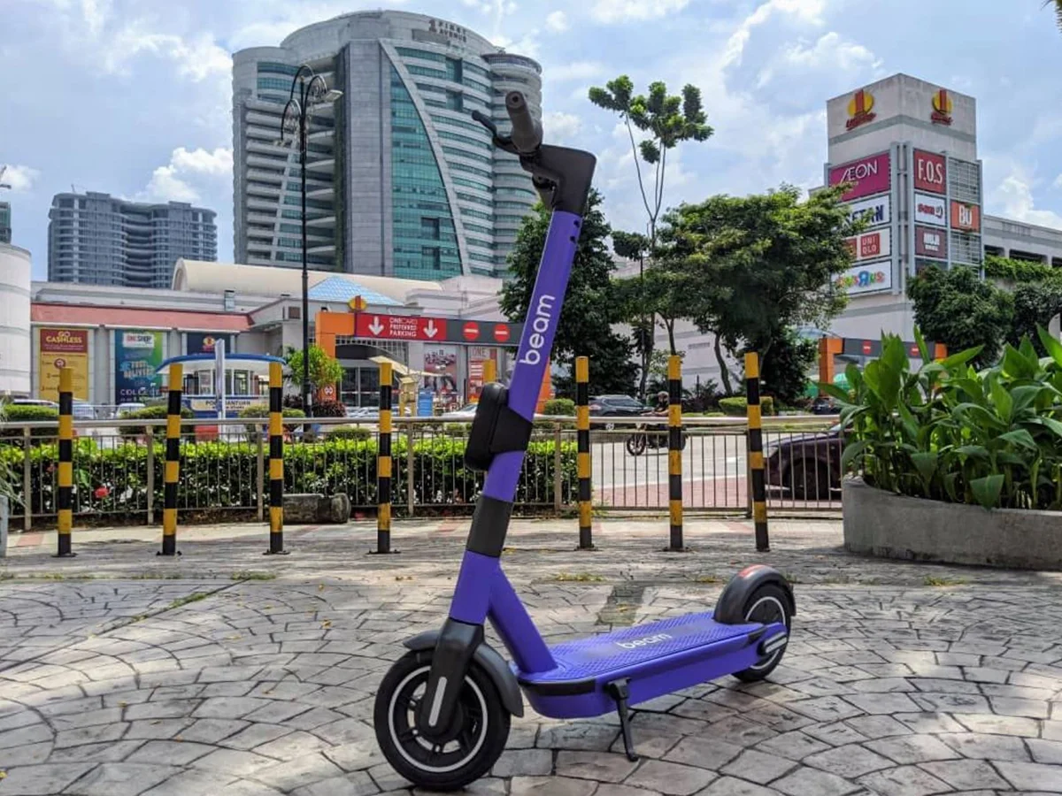 Beam Mobility Malaysia Merdeka Promo e-scooter