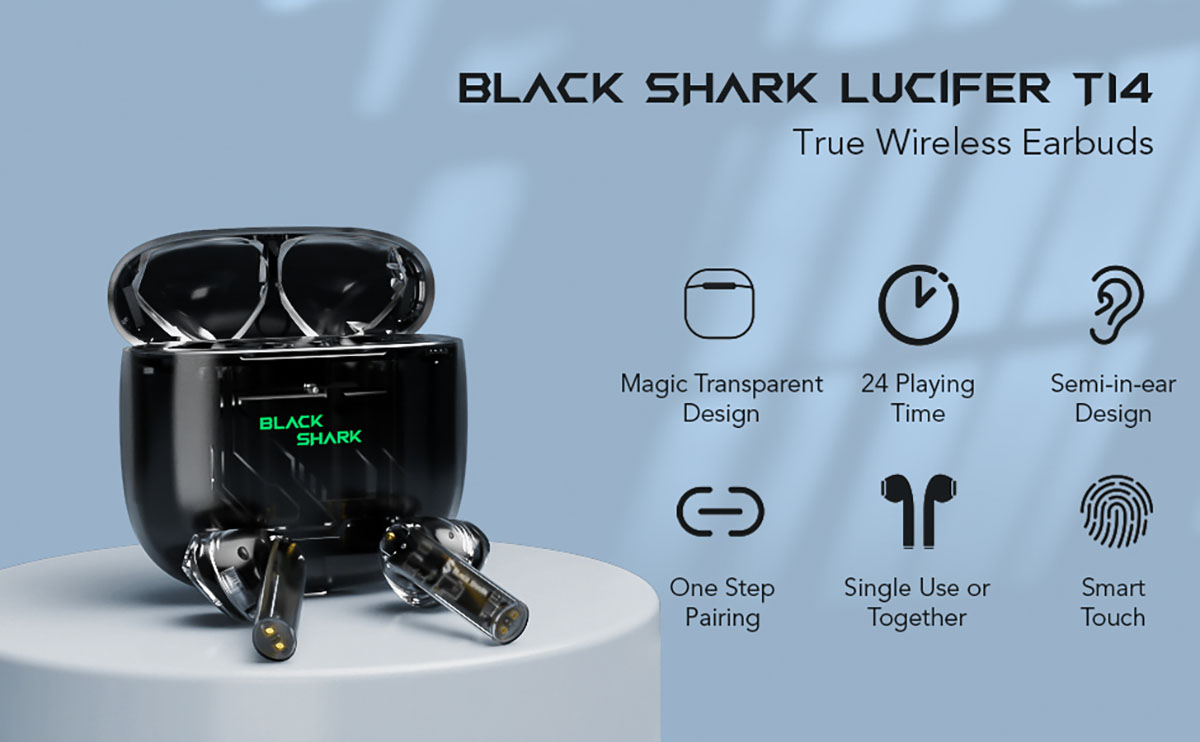 Black Shark T14 TWS earbuds Malaysia