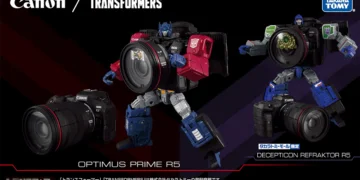 Canon x Transformers Optimus Prime Crossover