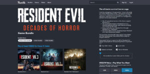 Capcom Resident Evil Games Humble Bundle price