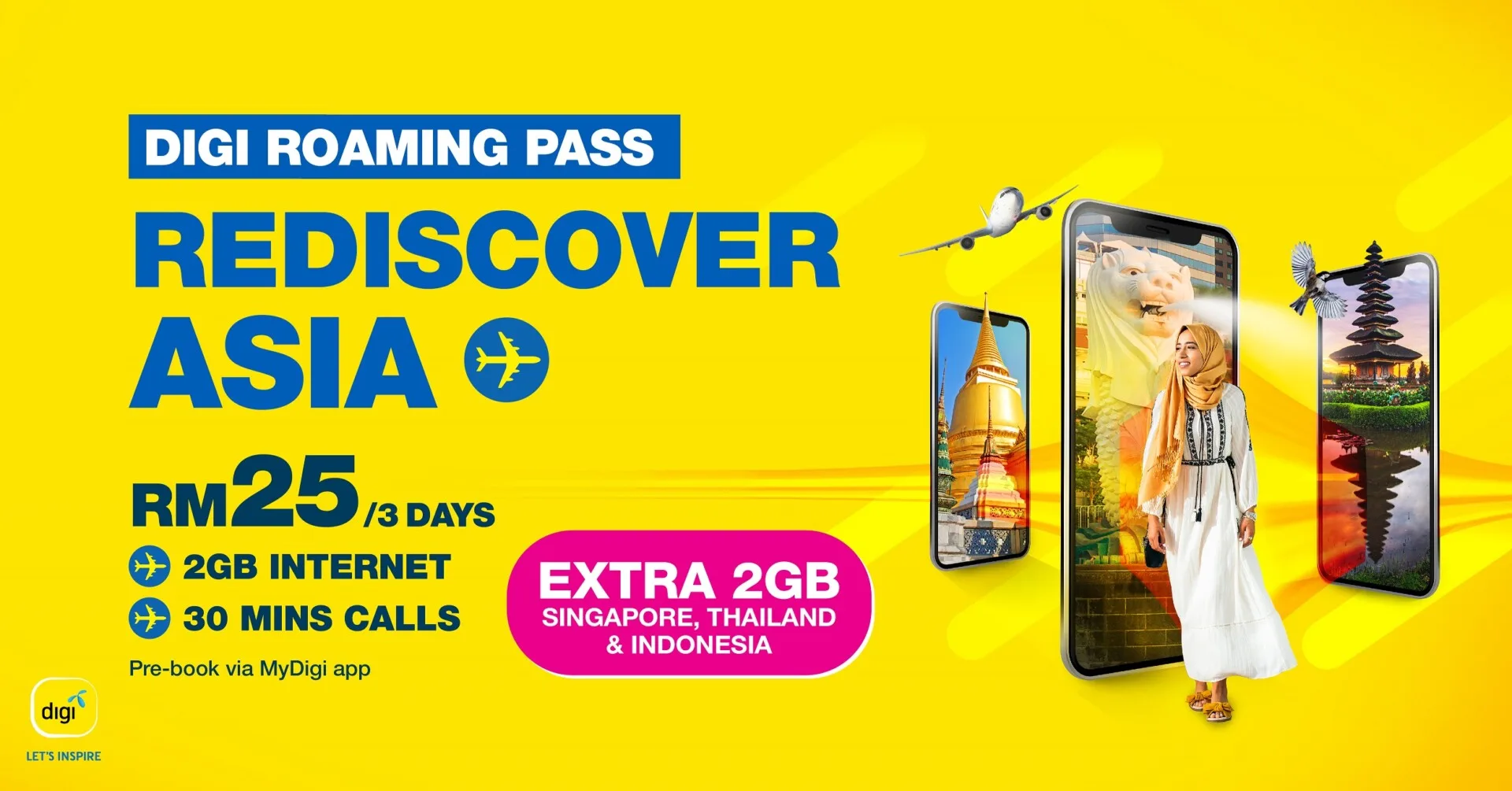 Digi Roaming Asia World Traveller Pass
