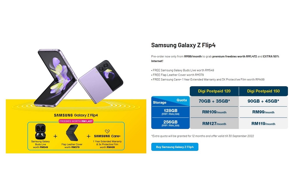 Digi Samsung Galaxy Flip4