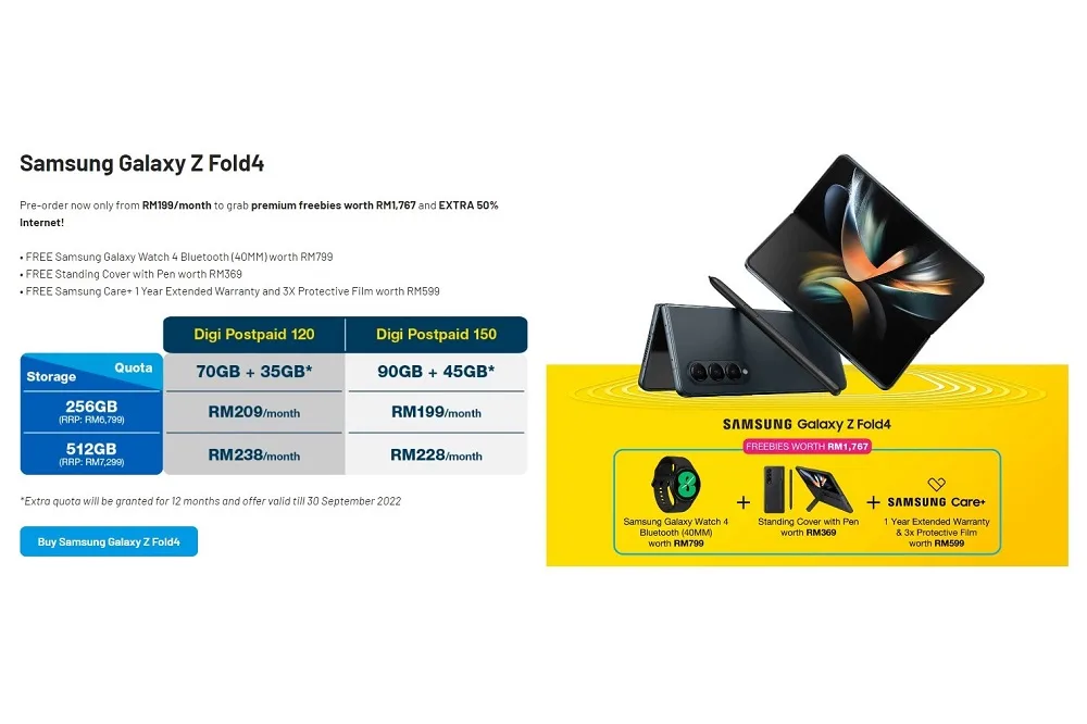 Digi Samsung Galaxy Fold4