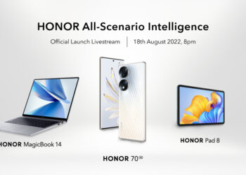 HONOR 70 Pad 8 MagicBook 14 2022 Malaysia launch