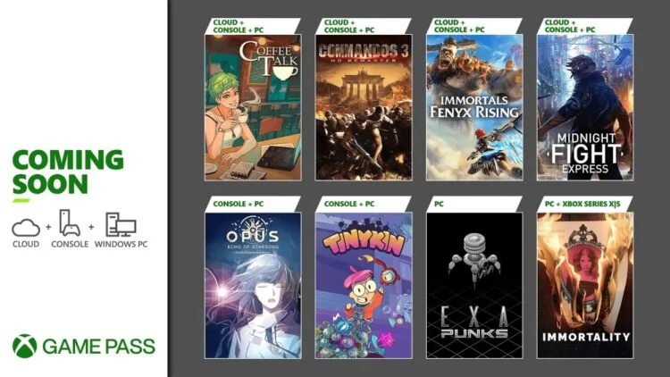 PC Game Pass 2nd batch August 2022