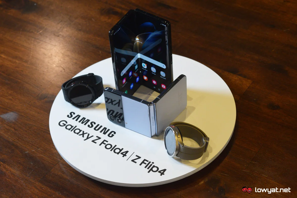 Samsung Galaxy Z Fold4 Flip4 Hands On