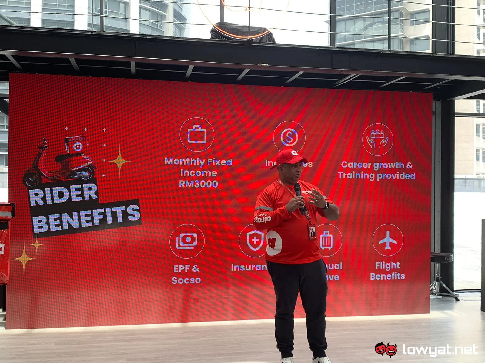 airasia gig workers riders full-time employment benefits