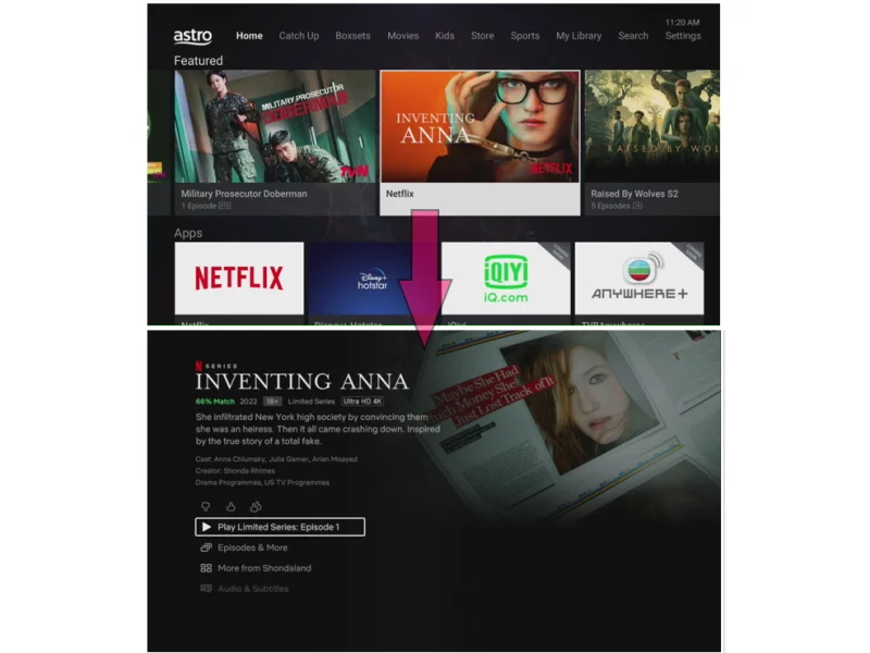 Astro Ultra - Astro Ulti - Netflix
