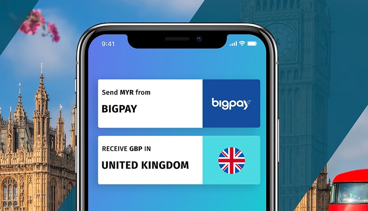 bigpay UK Europe international remittance service