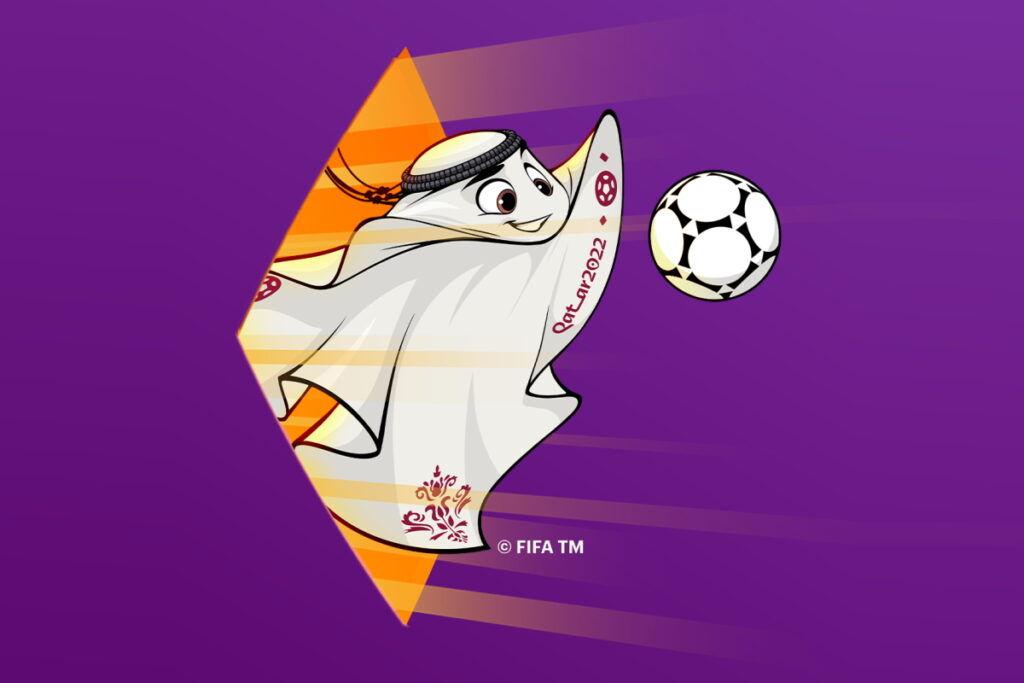 Mascot of the 2022 FIFA World Cup in Qatar.