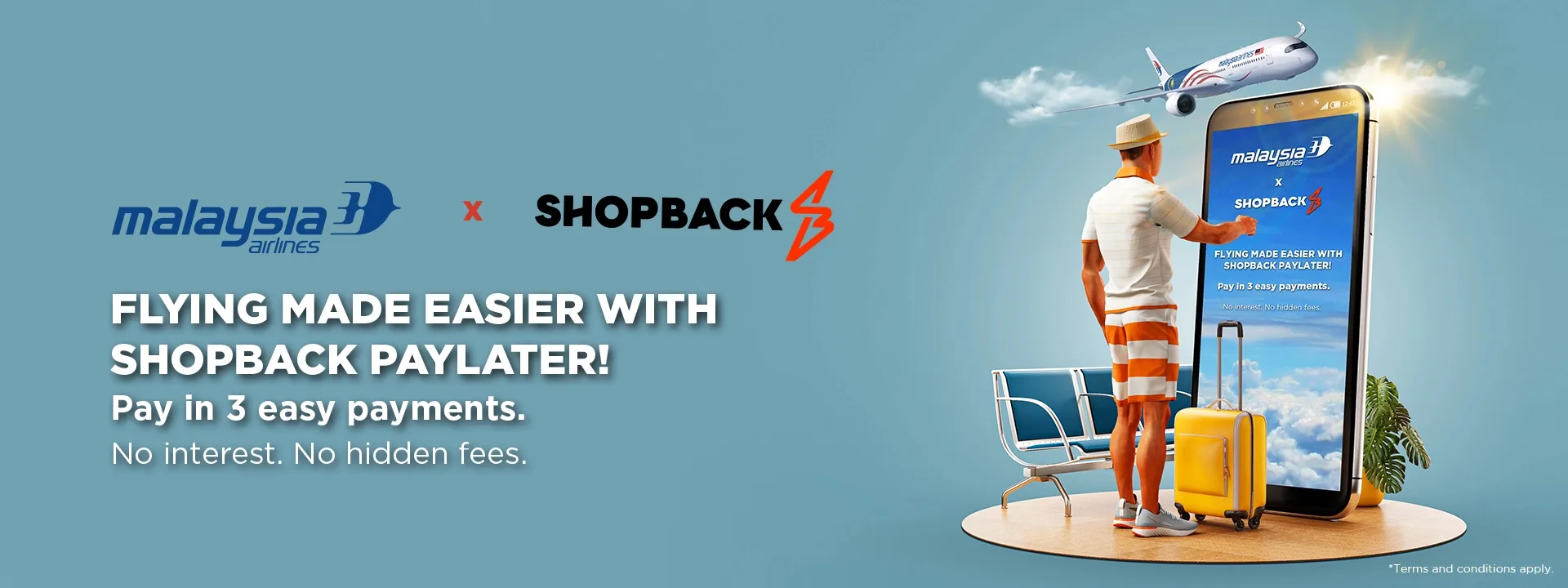 malaysia airlines shopback paylater instalments bnpl