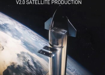 Starlink v2.0 Satellite Render
