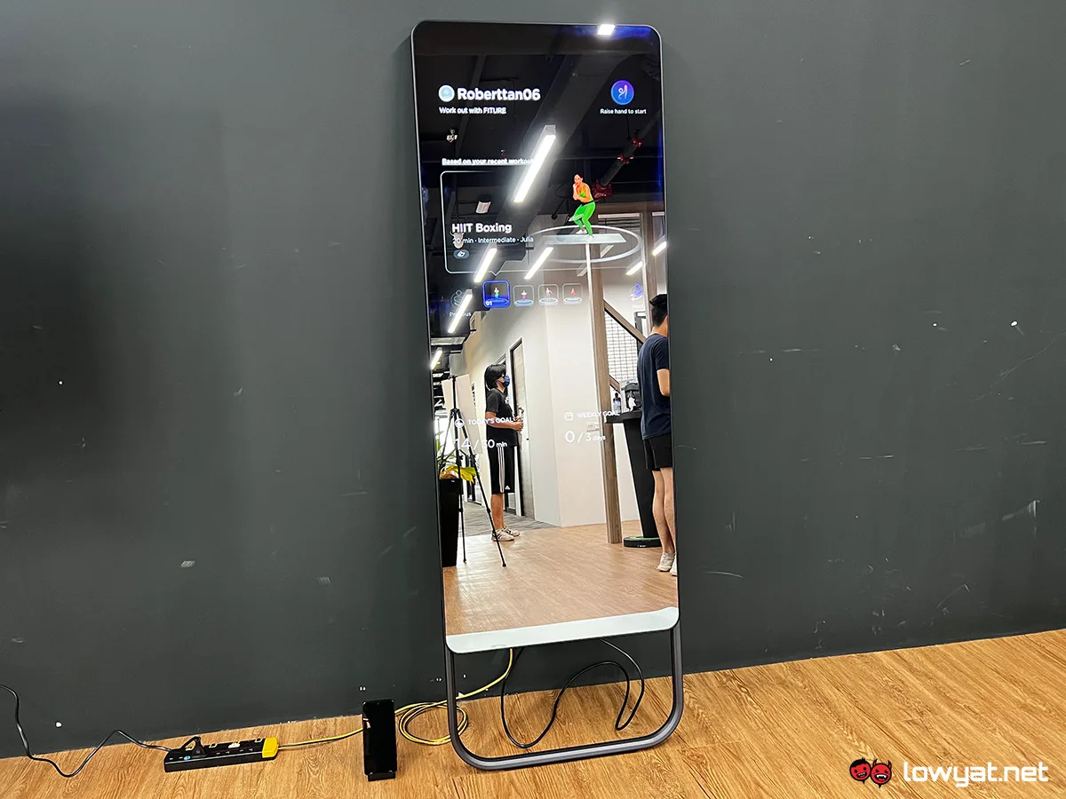 Fiture Core Mini Fitness Mirrors launch Malaysia price